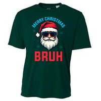 Merry Christmas Bruh Cooling Performance Crew T-Shirt