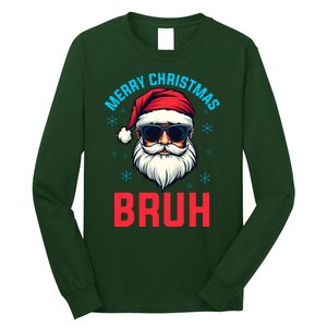 Merry Christmas Bruh Long Sleeve Shirt