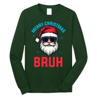 Merry Christmas Bruh Long Sleeve Shirt