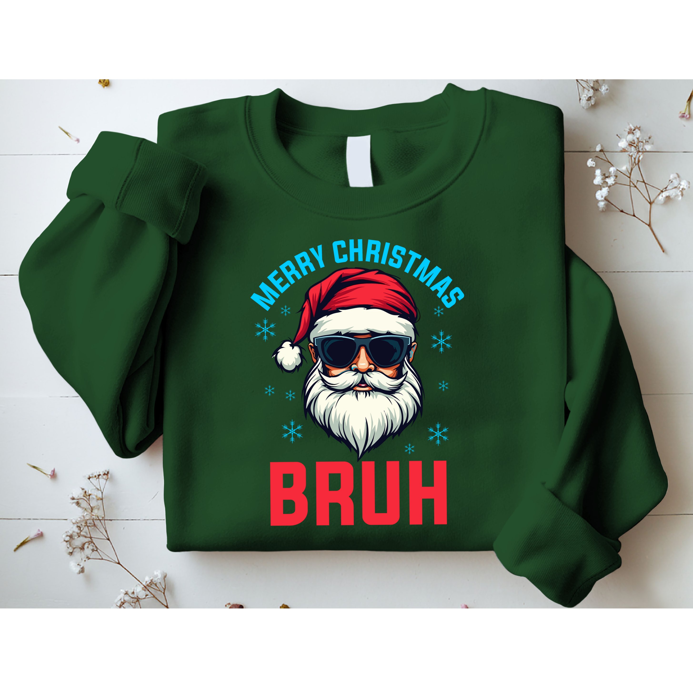 Merry Christmas Bruh Sweatshirt