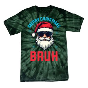 Merry Christmas Bruh Tie-Dye T-Shirt