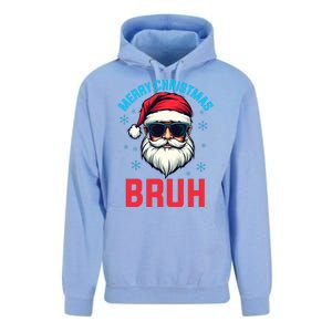 Merry Christmas Bruh Unisex Surf Hoodie