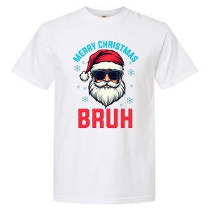 Merry Christmas Bruh Garment-Dyed Heavyweight T-Shirt