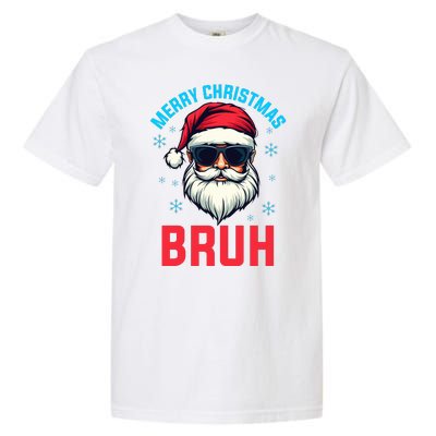 Merry Christmas Bruh Garment-Dyed Heavyweight T-Shirt