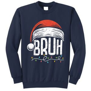 Merry Christmas Bruh Xmas Meme Funny Saying Sweatshirt