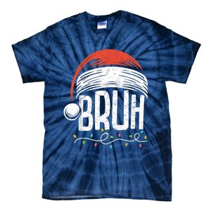 Merry Christmas Bruh Xmas Meme Funny Saying Tie-Dye T-Shirt