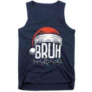 Merry Christmas Bruh Xmas Meme Funny Saying Tank Top