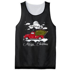 Merry Christmas Buffalo Truck Tree Red Plaid Leopard Women Mesh Reversible Basketball Jersey Tank