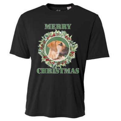 Merry Christmas Boerboel Tank Top Cooling Performance Crew T-Shirt