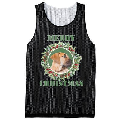 Merry Christmas Boerboel Tank Top Mesh Reversible Basketball Jersey Tank