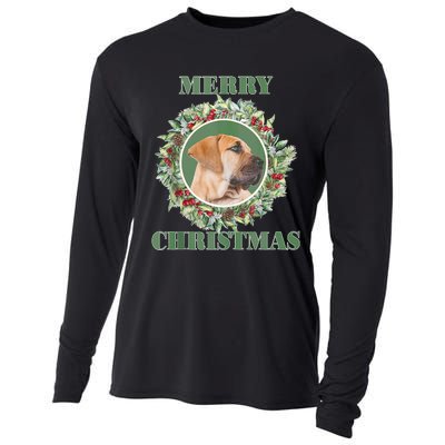 Merry Christmas Boerboel Tank Top Cooling Performance Long Sleeve Crew