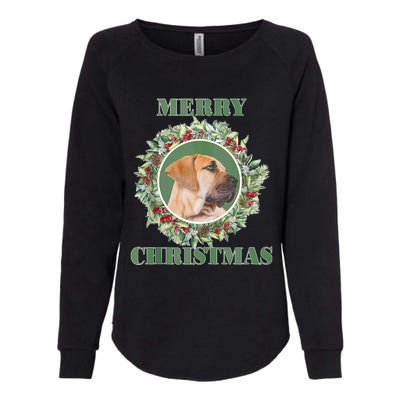 Merry Christmas Boerboel Tank Top Womens California Wash Sweatshirt