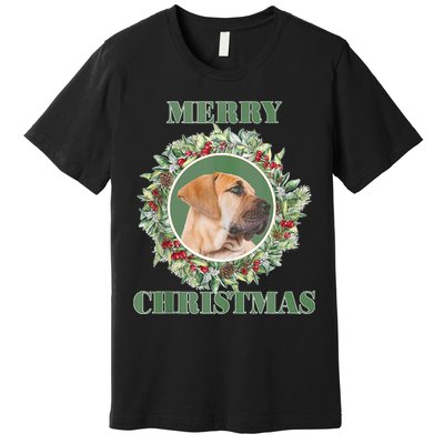 Merry Christmas Boerboel Tank Top Premium T-Shirt