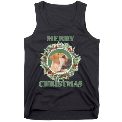 Merry Christmas Boerboel Tank Top Tank Top