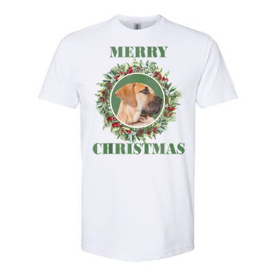 Merry Christmas Boerboel Tank Top Softstyle CVC T-Shirt