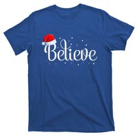 Merry Christmas Believe in Santa Claus Family Pajamas  T-Shirt