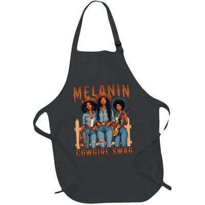 Melanin Cowgirls Black History Month African Melanin Pride Apron