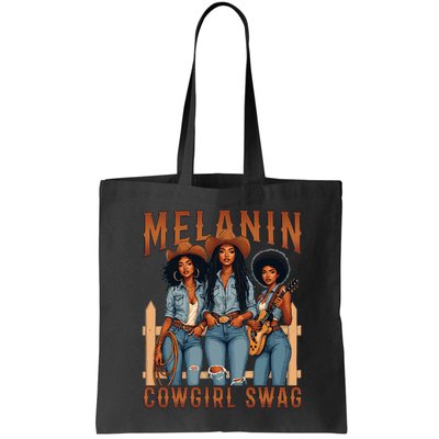 Melanin Cowgirls Black History Month African Melanin Pride Bag