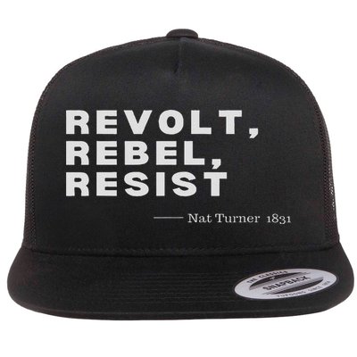 Mtc Co. Black Historynat Turner, Black, Cotton, Polye Flat Bill Trucker Hat