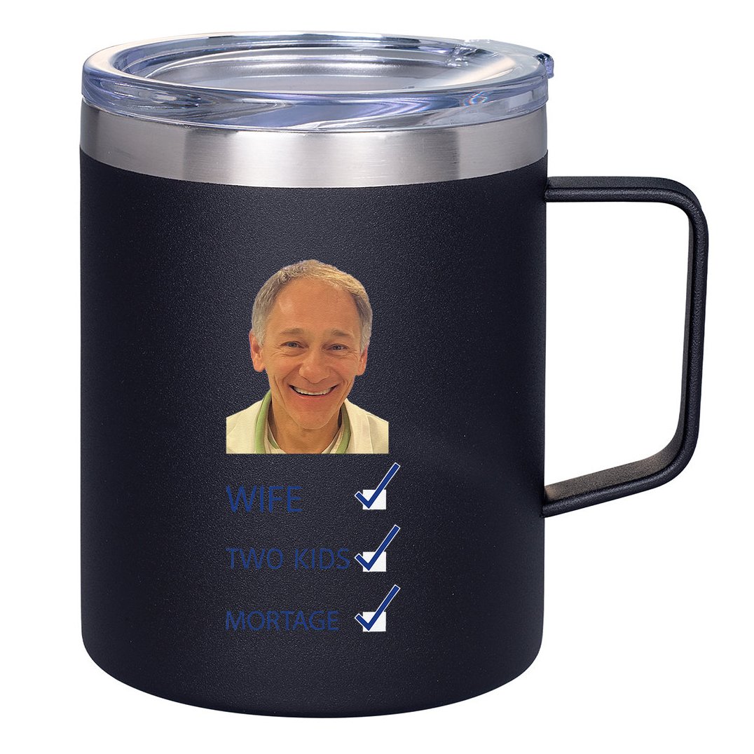 Mr. Cooper Berlin Chemistry 12oz Stainless Steel Coffee Mug