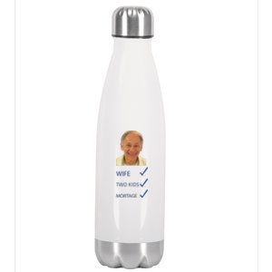 Mr. Cooper Berlin Chemistry Stainless Steel Insulated Water Bottle