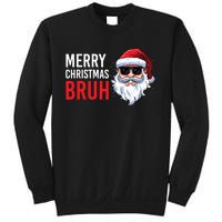 Merry Christmas Bruh Meme Funny Saying For Brother Sweatshirt