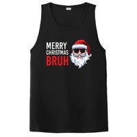 Merry Christmas Bruh Meme Funny Saying For Brother PosiCharge Competitor Tank