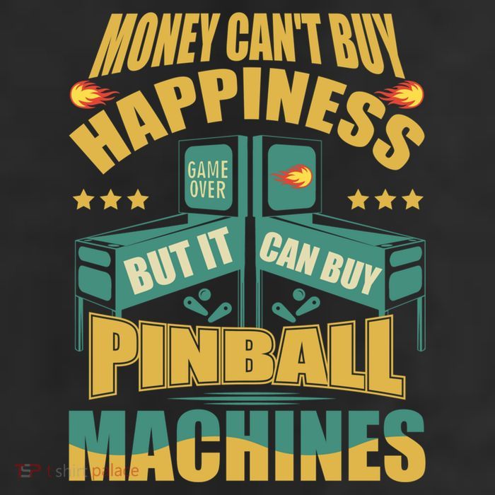 Money Cant Buy Happiness But It Can Buy Pinball Machines Cool Comfort Performance Bucket Hat