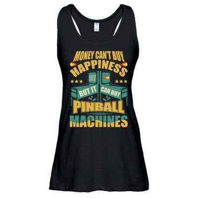 Money Cant Buy Happiness But It Can Buy Pinball Machines Ladies Essential Flowy Tank