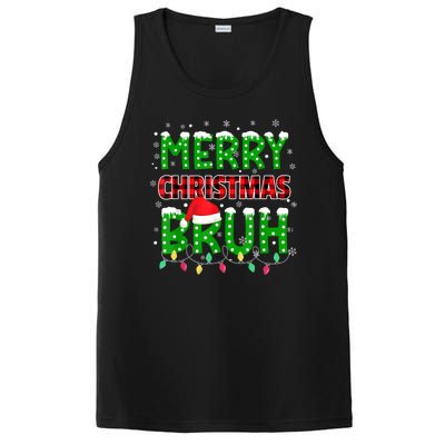 Merry Christmas Bruh Holiday Festive PosiCharge Competitor Tank