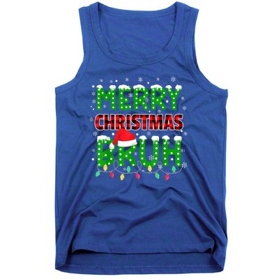 Merry Christmas Bruh Holiday Festive Tank Top