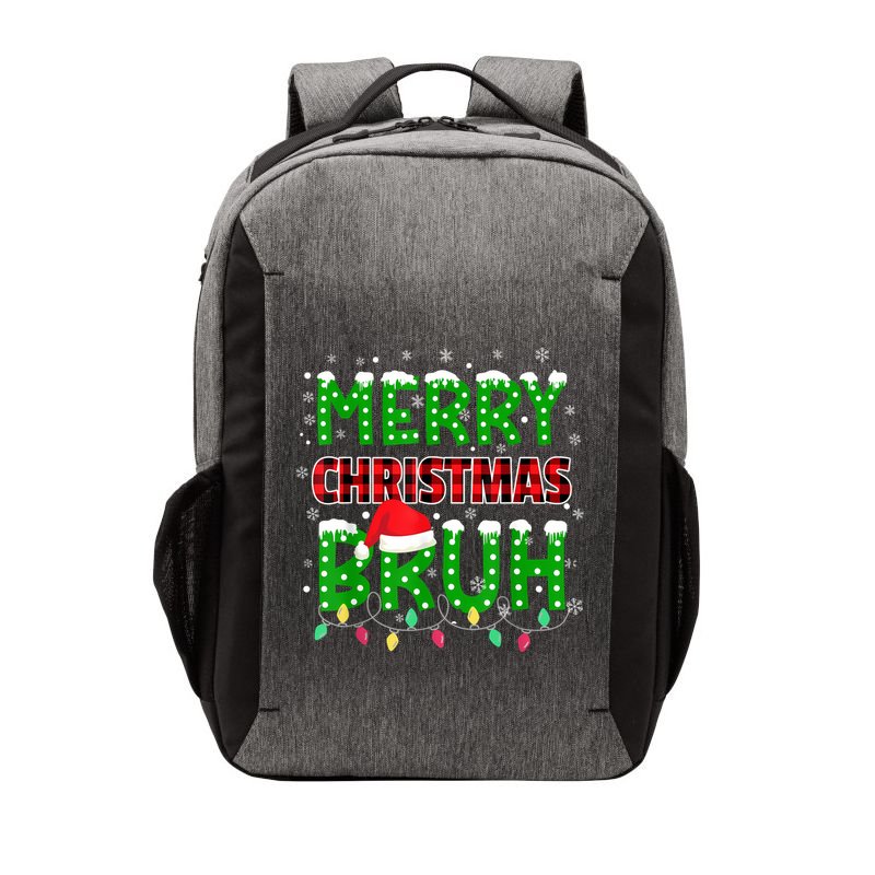 Merry Christmas Bruh Holiday Festive Vector Backpack