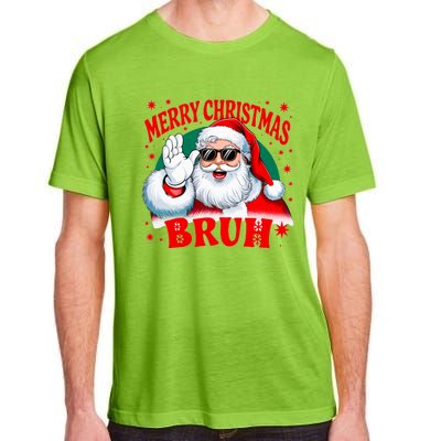 Merry Christmas Bruh Santa Claus Funny Adult ChromaSoft Performance T-Shirt