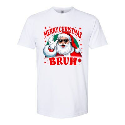 Merry Christmas Bruh Santa Claus Funny Softstyle CVC T-Shirt