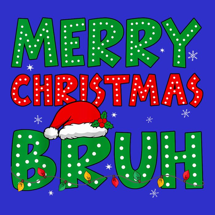 Merry Christmas Bruh Meme Funny Holiday 16 in Basic Backpack