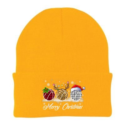 Merry Christmas Basketball Ball Costume Basketball Xmas Gift Knit Cap Winter Beanie