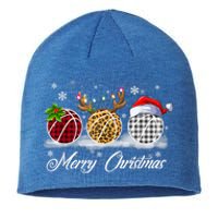 Merry Christmas Basketball Ball Costume Basketball Xmas Gift Sustainable Beanie