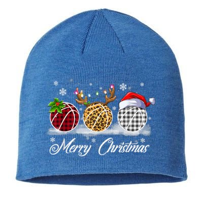 Merry Christmas Basketball Ball Costume Basketball Xmas Gift Sustainable Beanie