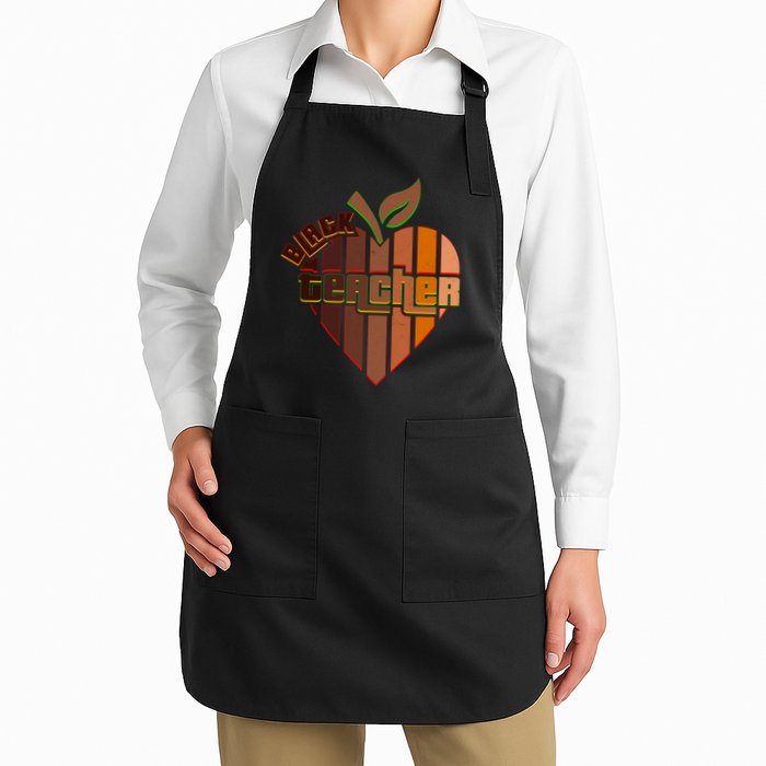 Melanin Colors Black Teacher Apron