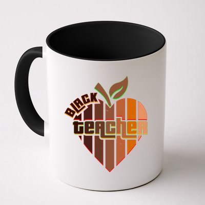 Melanin Colors Black Teacher Mug