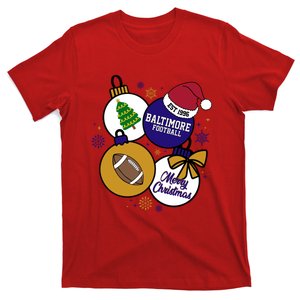 Merry Christmas Baltimore Football Est 1996 T-Shirt