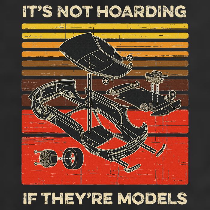 Model Car Builder ItS Not Hoarding If ItS Models Knit Cap Winter Beanie