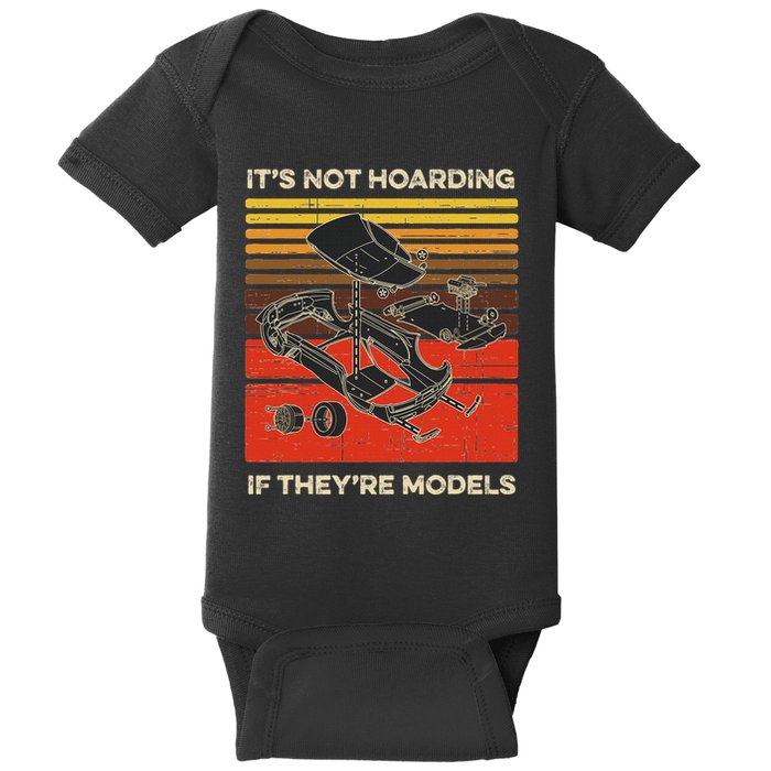 Model Car Builder ItS Not Hoarding If ItS Models Baby Bodysuit