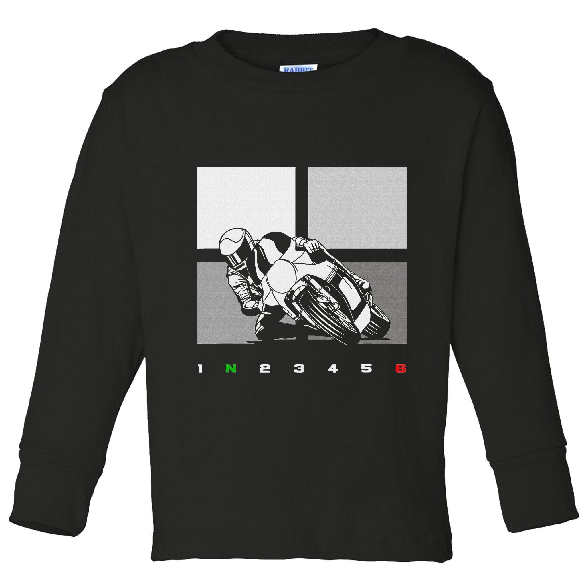 Motorcycle Clothing Biker Motorcycle Toddler Long Sleeve Shirt