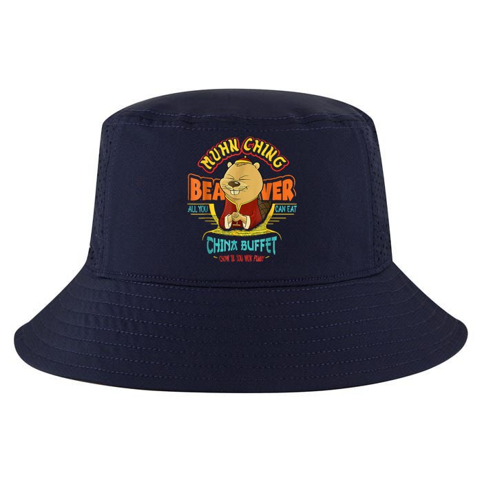 Muhn Ching Beaver All You Can Eat China Buffet Chow Cool Comfort Performance Bucket Hat