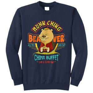 Muhn Ching Beaver All You Can Eat China Buffet Chow Sweatshirt