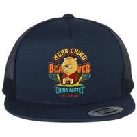 Muhn Ching Beaver All You Can Eat China Buffet Chow Flat Bill Trucker Hat