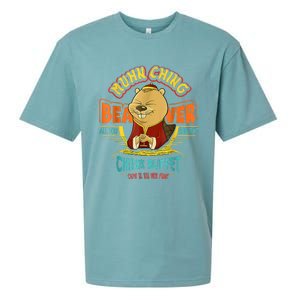 Muhn Ching Beaver All You Can Eat China Buffet Chow Sueded Cloud Jersey T-Shirt