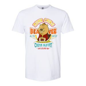 Muhn Ching Beaver All You Can Eat China Buffet Chow Softstyle CVC T-Shirt