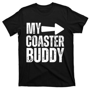 My Coaster Buddy Set 1/2 Pointing Right Roller Coaster T-Shirt